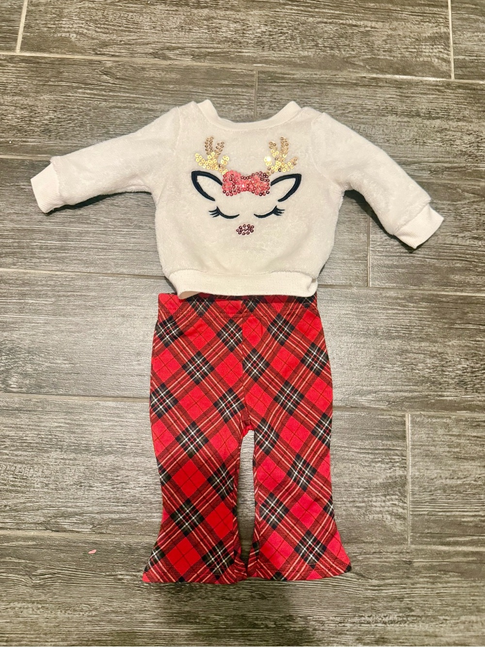 Size 3-6 month reindeer set